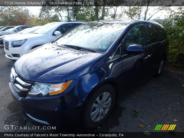 2016 Honda Odyssey EX in Obsidian Blue Pearl