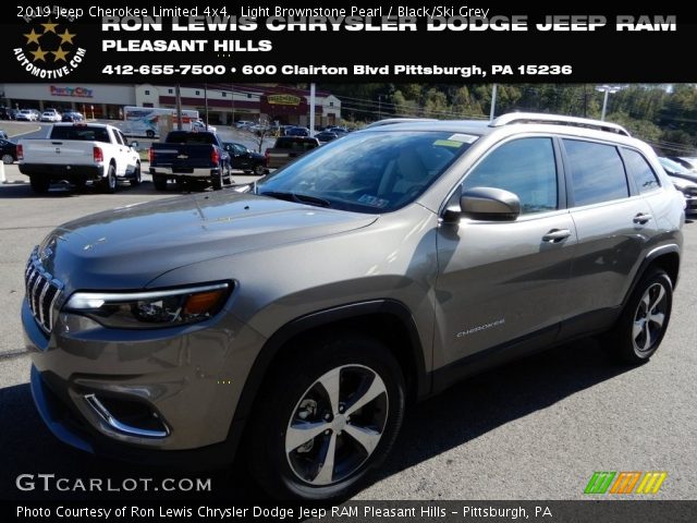 2019 Jeep Cherokee Limited 4x4 in Light Brownstone Pearl