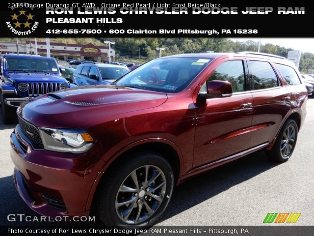 2018 Dodge Durango GT AWD in Octane Red Pearl