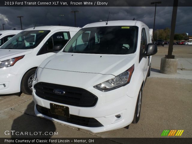 2019 Ford Transit Connect XLT Van in Frozen White