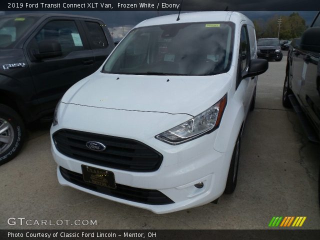 2019 Ford Transit Connect XLT Van in Frozen White