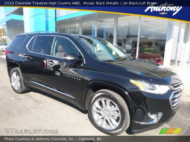 2019 Chevrolet Traverse High Country AWD in Mosaic Black Metallic