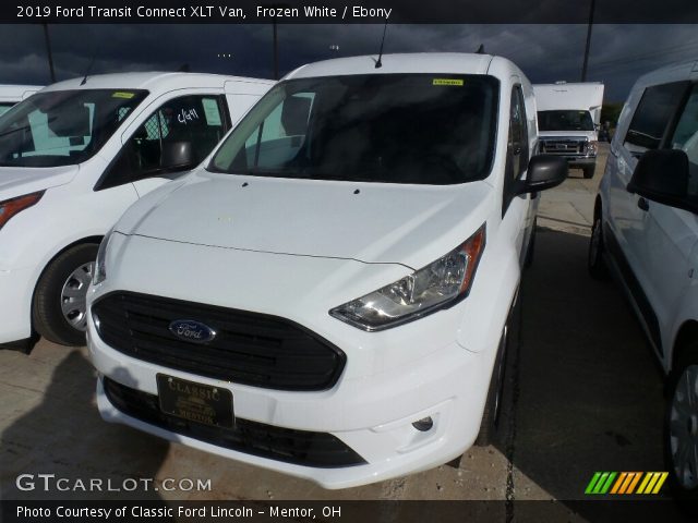 2019 Ford Transit Connect XLT Van in Frozen White