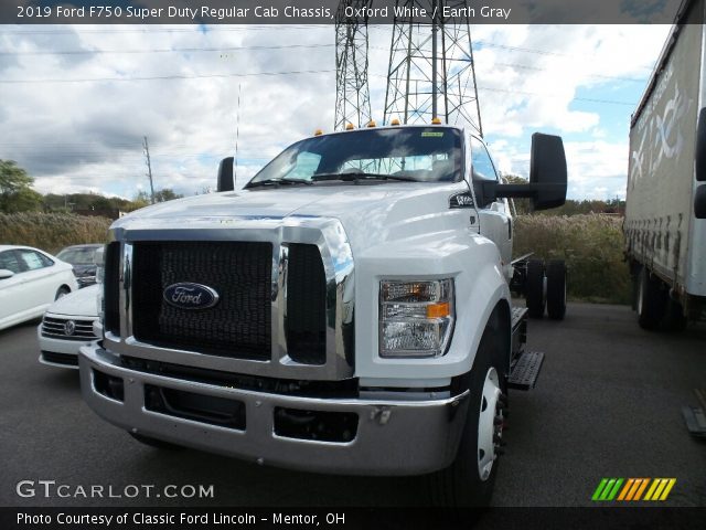 2019 Ford F750 Super Duty Regular Cab Chassis in Oxford White