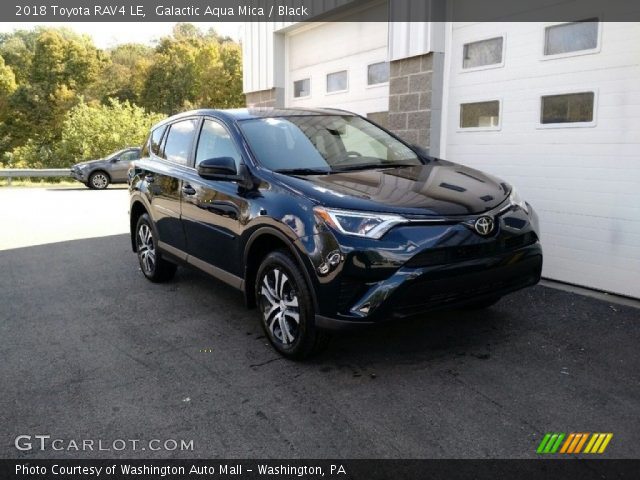 2018 Toyota RAV4 LE in Galactic Aqua Mica