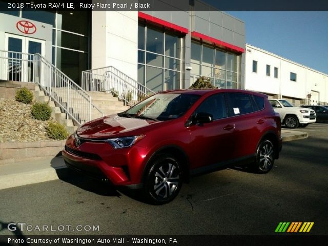 2018 Toyota RAV4 LE in Ruby Flare Pearl