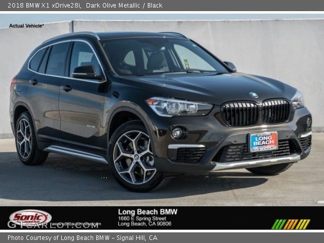 2018 BMW X1 xDrive28i in Dark Olive Metallic