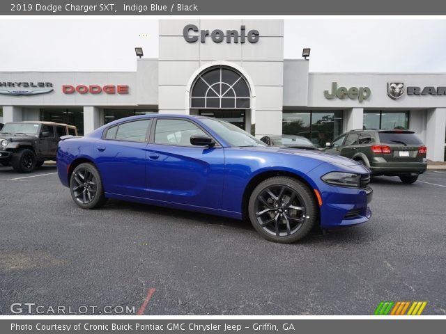2019 Dodge Charger SXT in Indigo Blue