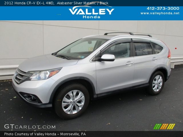 2012 Honda CR-V EX-L 4WD in Alabaster Silver Metallic