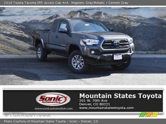 2019 Toyota Tacoma SR5 Access Cab 4x4 in Magnetic Gray Metallic
