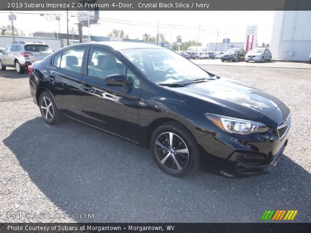 2019 Subaru Impreza 2.0i Premium 4-Door in Crystal Black Silica