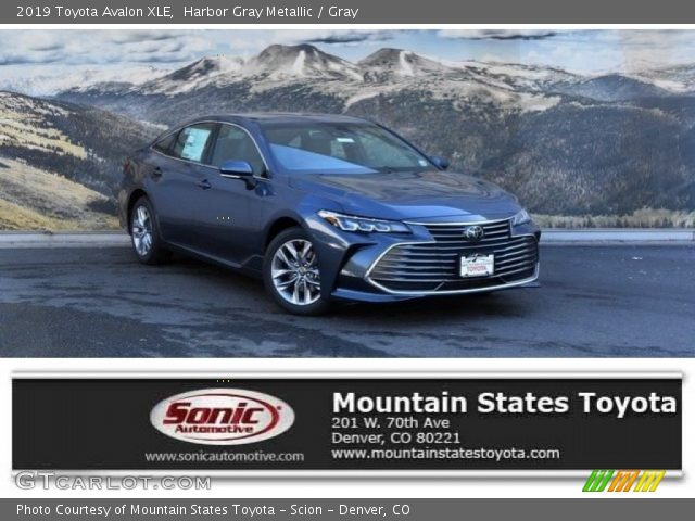 2019 Toyota Avalon XLE in Harbor Gray Metallic