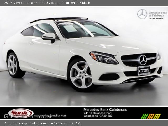 2017 Mercedes-Benz C 300 Coupe in Polar White