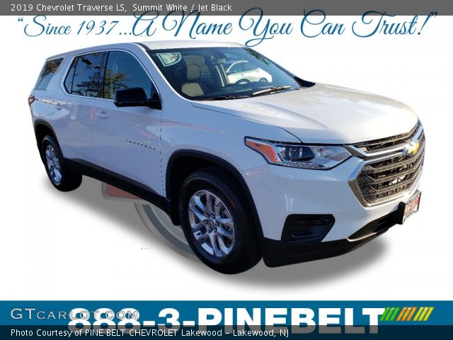 2019 Chevrolet Traverse LS in Summit White