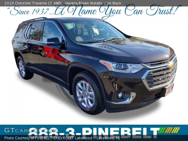 2019 Chevrolet Traverse LT AWD in Havana Brown Metallic