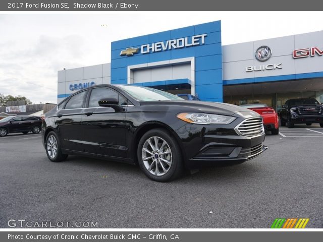 2017 Ford Fusion SE in Shadow Black