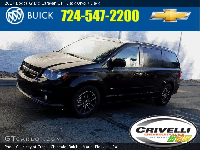 2017 Dodge Grand Caravan GT in Black Onyx