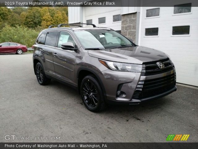 2019 Toyota Highlander SE AWD in Predawn Gray Mica