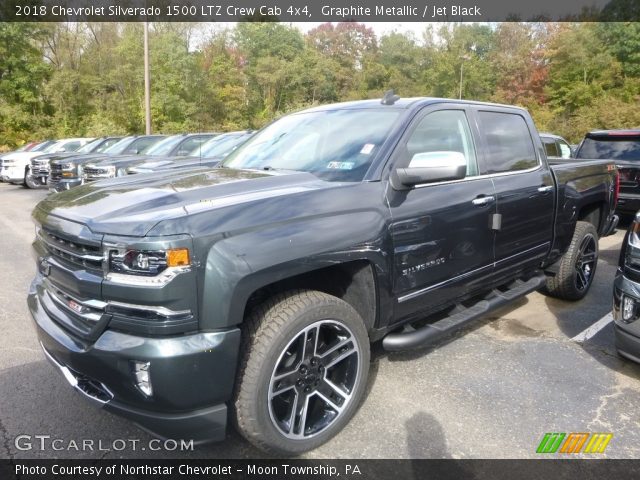 2018 Chevrolet Silverado 1500 LTZ Crew Cab 4x4 in Graphite Metallic