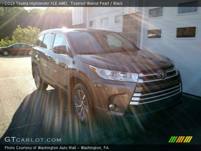 2019 Toyota Highlander XLE AWD in Toasted Walnut Pearl