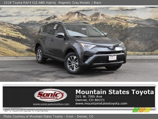 2018 Toyota RAV4 XLE AWD Hybrid in Magnetic Gray Metallic