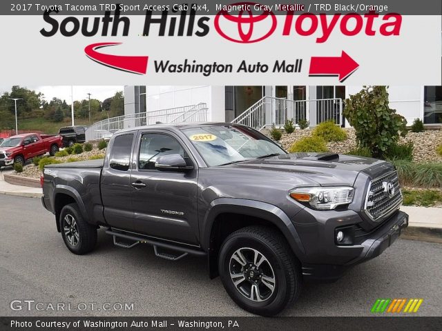 2017 Toyota Tacoma TRD Sport Access Cab 4x4 in Magnetic Gray Metallic