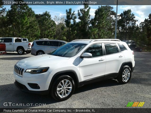 2019 Jeep Cherokee Latitude in Bright White