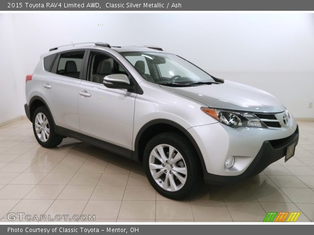 2015 Toyota RAV4 Limited AWD in Classic Silver Metallic