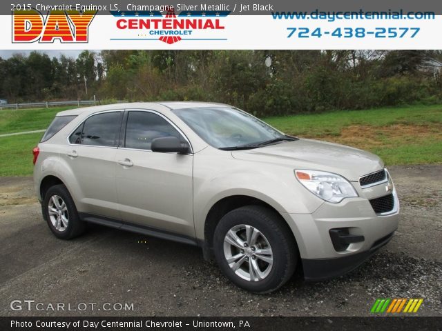 2015 Chevrolet Equinox LS in Champagne Silver Metallic