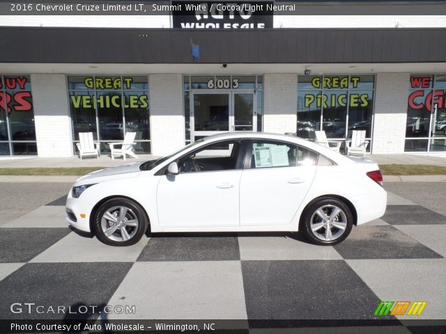 2016 Chevrolet Cruze Limited LT in Summit White