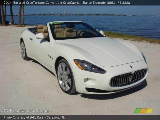 2014 Maserati GranTurismo Convertible GranCabrio in Bianco Eldorado (White)
