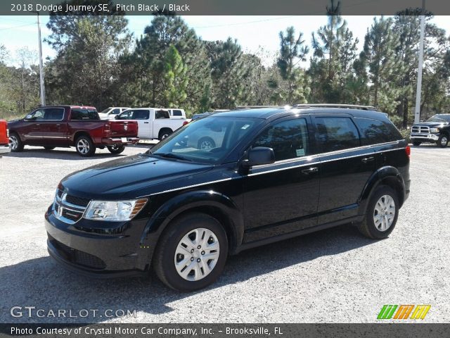 2018 Dodge Journey SE in Pitch Black