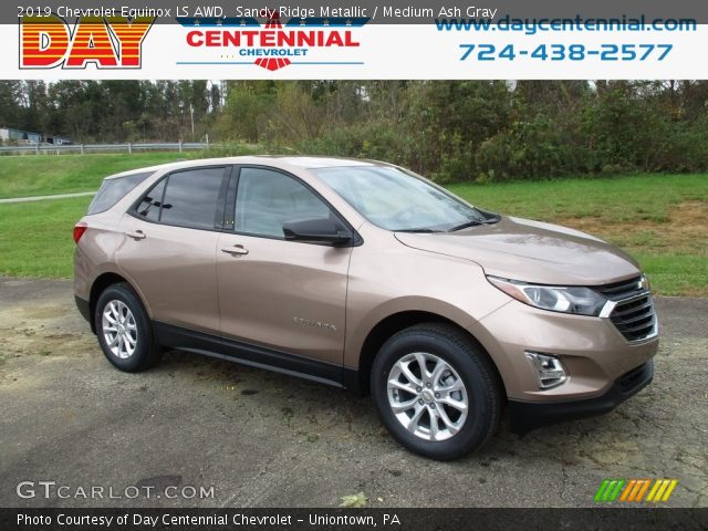 2019 Chevrolet Equinox LS AWD in Sandy Ridge Metallic