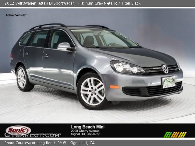 2012 Volkswagen Jetta TDI SportWagen in Platinum Gray Metallic