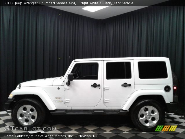 2013 Jeep Wrangler Unlimited Sahara 4x4 in Bright White