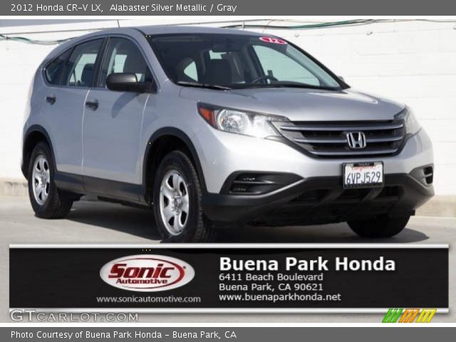 2012 Honda CR-V LX in Alabaster Silver Metallic