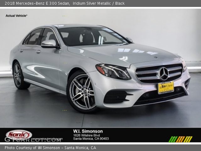 2018 Mercedes-Benz E 300 Sedan in Iridium Silver Metallic
