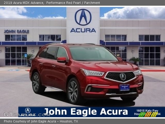 2019 Acura MDX Advance in Performance Red Pearl
