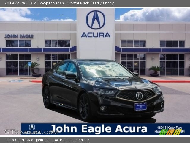 2019 Acura TLX V6 A-Spec Sedan in Crystal Black Pearl