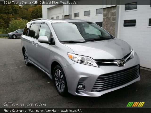 2019 Toyota Sienna XLE in Celestial Silver Metallic