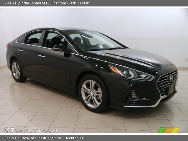 2018 Hyundai Sonata SEL in Phantom Black