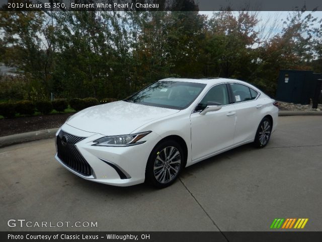 2019 Lexus ES 350 in Eminent White Pearl