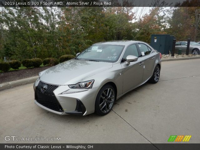 2019 Lexus IS 300 F Sport AWD in Atomic Silver