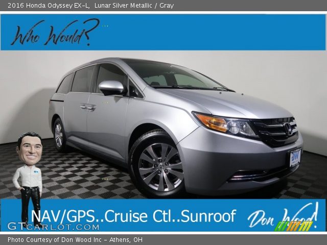 2016 Honda Odyssey EX-L in Lunar Silver Metallic