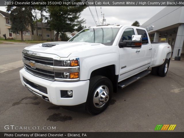 2019 Chevrolet Silverado 3500HD High Country Crew Cab 4x4 in Summit White