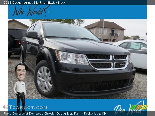 2018 Dodge Journey SE in Pitch Black