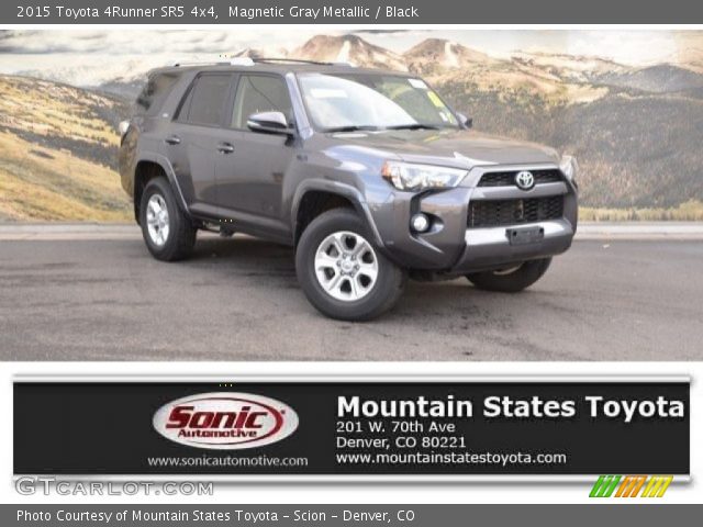 2015 Toyota 4Runner SR5 4x4 in Magnetic Gray Metallic