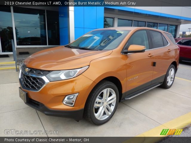 2019 Chevrolet Equinox LT AWD in Orange Burst Metallic