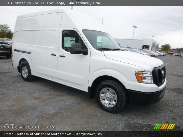 2018 Nissan NV 2500 HD SV Cargo in Glacier White