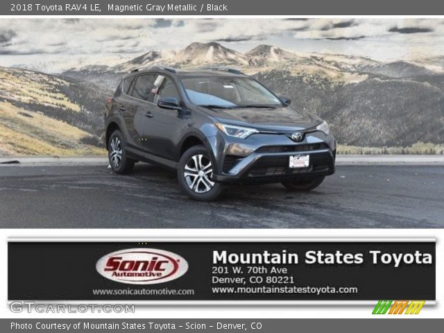 2018 Toyota RAV4 LE in Magnetic Gray Metallic